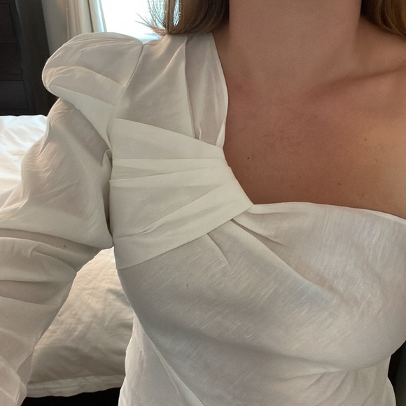 Endless rose, Asymmetrical Shoulder Top - Picture 3 of 9